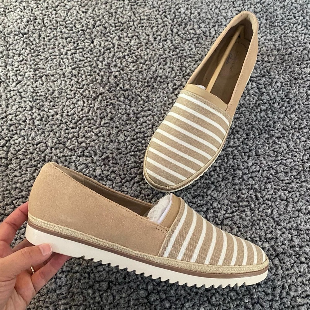 Clarks Women’s Sand Serena Paige Slip-Ons